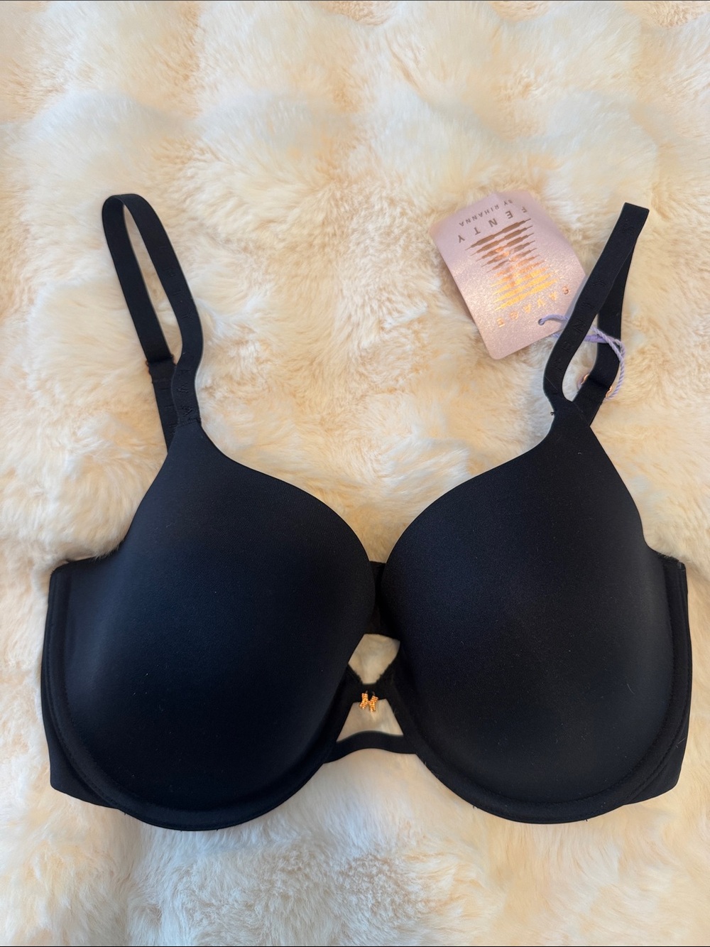 NWT Savage X Fenty Black Padded Underwire Bra